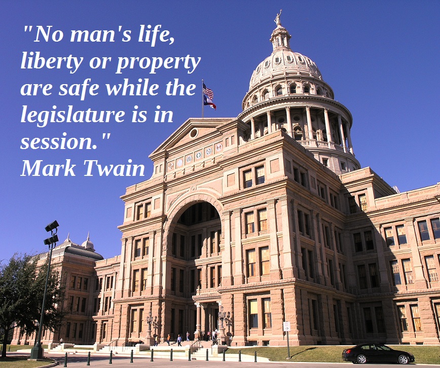 Texas Legislative Mini-Round Up UPDATED
