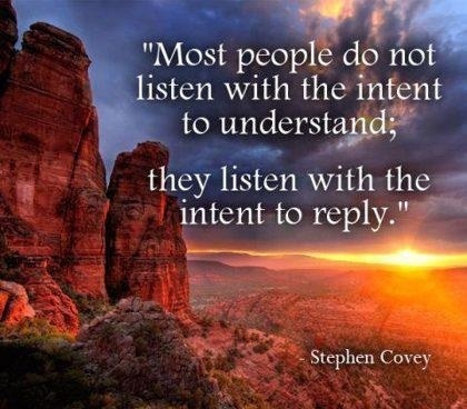 To be understood