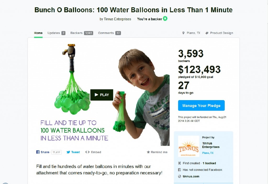 bunch o balloons