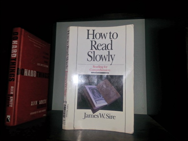 how to read slowly