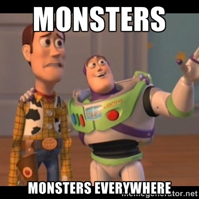 The real monsters