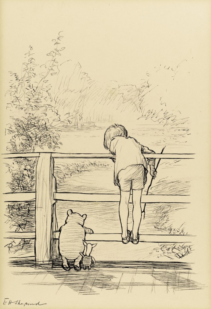 Pooh and Christopher Robin