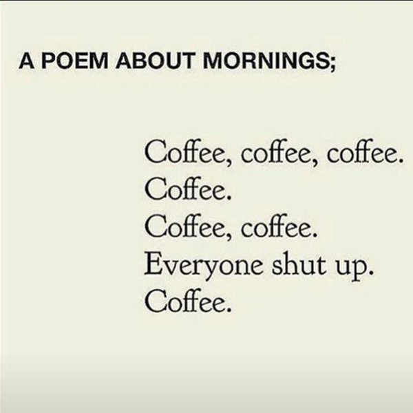 National Coffee Day is my favorite pretend holiday.